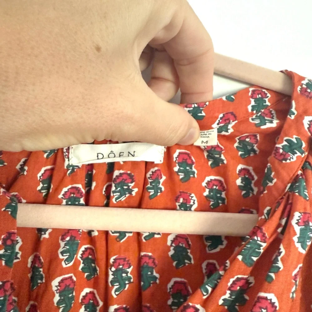 Doen The Jane Blouse | Calico Canyon Blooms | Size M | EUC - Picture 6 of 9